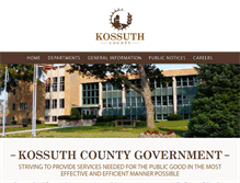 Tablet Screenshot of co.kossuth.ia.us